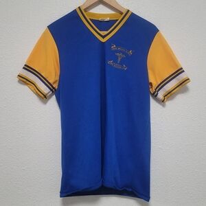Vintage Blue and Yellow Jersey